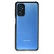 Samsung Galaxy M52 5G Kılıf Miami Şeffaf Silikon - Siyah