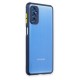 Samsung Galaxy M52 5G Kılıf Miami Şeffaf Silikon - Lacivert