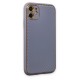 iPhone 12 Kılıf Coco Karbon Silikon - Gri