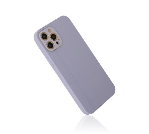iPhone 12 Pro Kılıf Glass Kapak - Lila iPhone 12 Pro Kılıf Glass Kapak - Lila