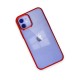 iPhone 12 Kılıf Element Silikon - Kırmızı