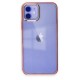 iPhone 12 Kılıf Element Silikon - Pembe
