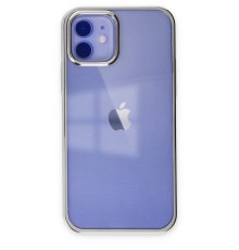 iPhone 12 Kılıf Element Silikon - Gümüş