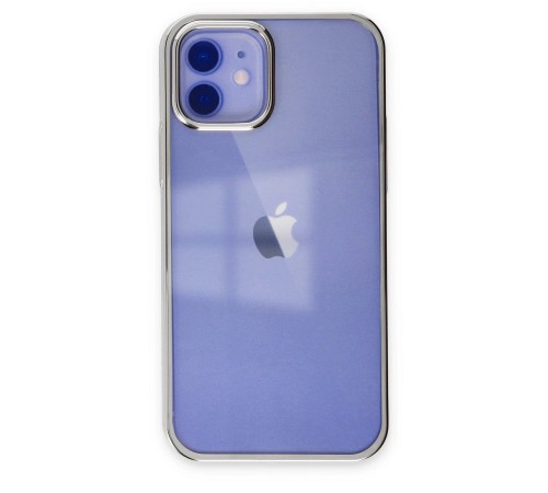 iPhone 12 Kılıf Element Silikon - Gümüş iPhone 12 Kılıf Element Silikon - Gümüş