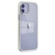 iPhone 12 Kılıf Element Silikon - Gümüş