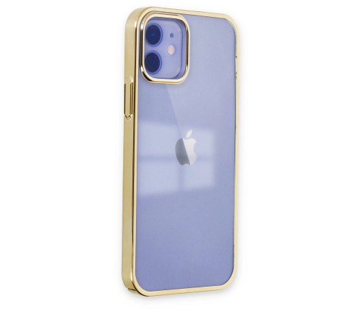 iPhone 12 Kılıf Element Silikon - Gold iPhone 12 Kılıf Element Silikon - Gold