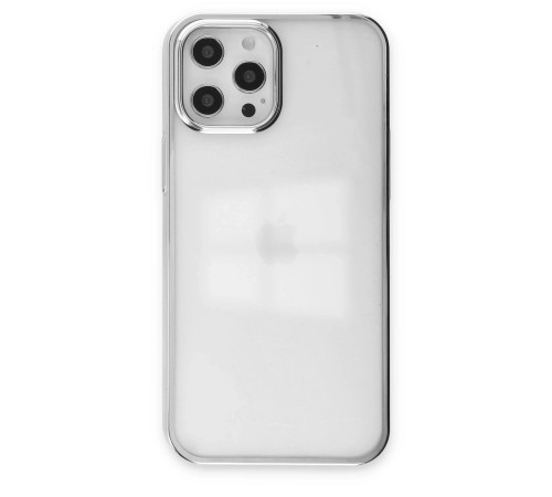 iPhone 12 Pro Max Kılıf Element Silikon - Gümüş iPhone 12 Pro Max Kılıf Element Silikon - Gümüş
