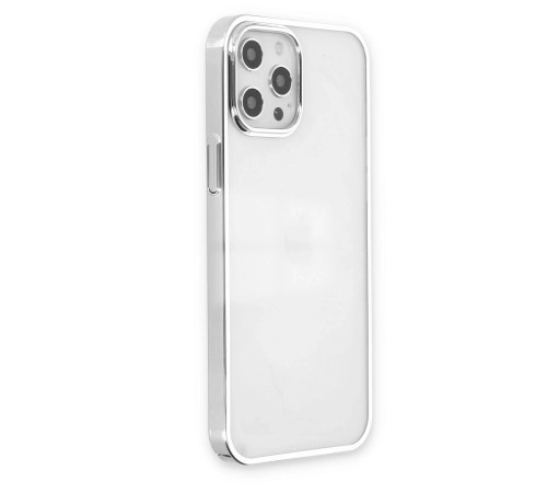 iPhone 12 Pro Max Kılıf Element Silikon - Gümüş iPhone 12 Pro Max Kılıf Element Silikon - Gümüş