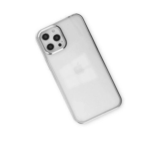 iPhone 12 Pro Max Kılıf Element Silikon - Gümüş iPhone 12 Pro Max Kılıf Element Silikon - Gümüş
