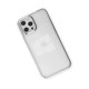 iPhone 12 Pro Max Kılıf Element Silikon - Gümüş