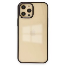 iPhone 12 Pro Max Kılıf Element Silikon - Siyah