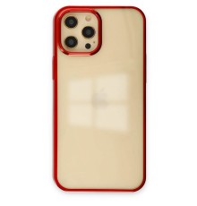 iPhone 12 Pro Max Kılıf Element Silikon - Kırmızı