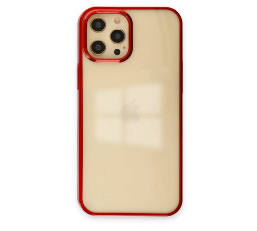 iPhone 12 Pro Max Kılıf Element Silikon - Kırmızı iPhone 12 Pro Max Kılıf Element Silikon - Kırmızı