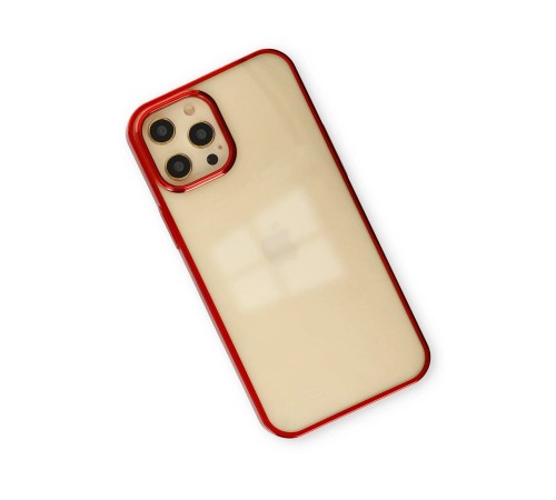 iPhone 12 Pro Max Kılıf Element Silikon - Kırmızı iPhone 12 Pro Max Kılıf Element Silikon - Kırmızı