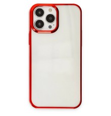 iPhone 13 Pro Max Kılıf Element Silikon - Kırmızı