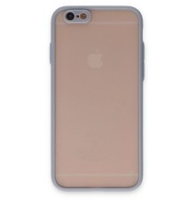 iPhone 6 Kılıf Montreal Silikon Kapak - Gri