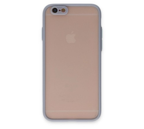 iPhone 6 Kılıf Montreal Silikon Kapak - Gri iPhone 6 Kılıf Montreal Silikon Kapak - Gri