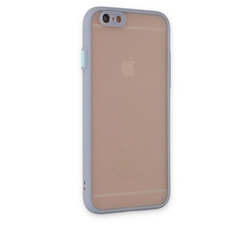 iPhone 6 Kılıf Montreal Silikon Kapak - Gri iPhone 6 Kılıf Montreal Silikon Kapak - Gri