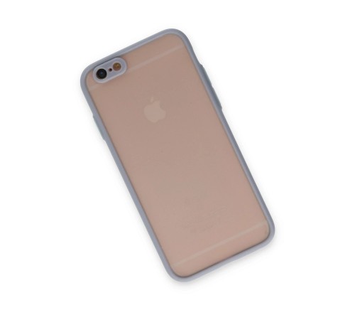 iPhone 6 Kılıf Montreal Silikon Kapak - Gri iPhone 6 Kılıf Montreal Silikon Kapak - Gri