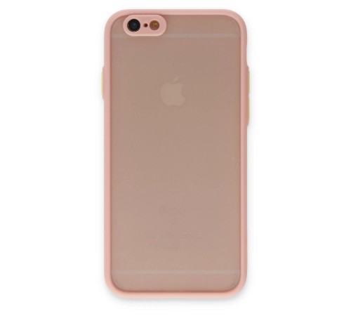 iPhone 6 Kılıf Montreal Silikon Kapak - Pembe iPhone 6 Kılıf Montreal Silikon Kapak - Pembe