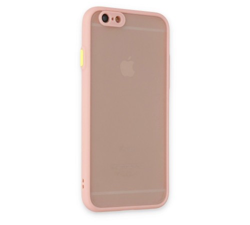 iPhone 6 Kılıf Montreal Silikon Kapak - Pembe iPhone 6 Kılıf Montreal Silikon Kapak - Pembe