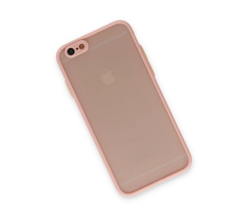 iPhone 6 Kılıf Montreal Silikon Kapak - Pembe iPhone 6 Kılıf Montreal Silikon Kapak - Pembe