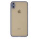 iPhone X Kılıf Montreal Silikon Kapak - Gri