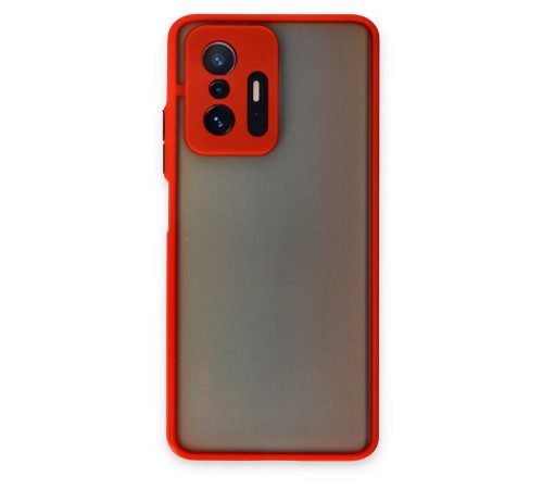 Xiaomi Mi 11T Pro Kılıf Montreal Silikon Kapak - Kırmızı Xiaomi Mi 11T Pro Kılıf Montreal Silikon Kapak - Kırmızı