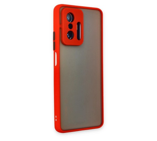 Xiaomi Mi 11T Pro Kılıf Montreal Silikon Kapak - Kırmızı Xiaomi Mi 11T Pro Kılıf Montreal Silikon Kapak - Kırmızı