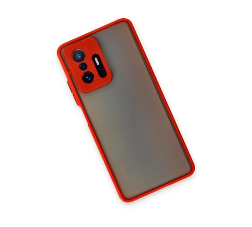 Xiaomi Mi 11T Pro Kılıf Montreal Silikon Kapak - Kırmızı Xiaomi Mi 11T Pro Kılıf Montreal Silikon Kapak - Kırmızı