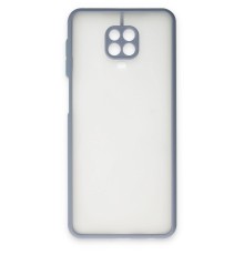 Xiaomi Redmi Note 9 Pro Kılıf Montreal Silikon Kapak - Gri