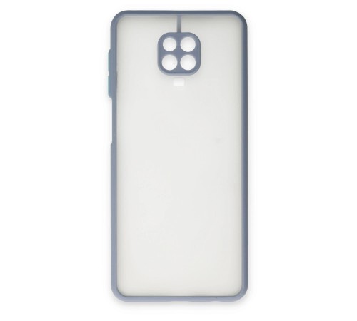Xiaomi Redmi Note 9 Pro Kılıf Montreal Silikon Kapak - Gri Xiaomi Redmi Note 9 Pro Kılıf Montreal Silikon Kapak - Gri