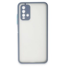 Xiaomi Redmi 9T Kılıf Montreal Silikon Kapak - Gri