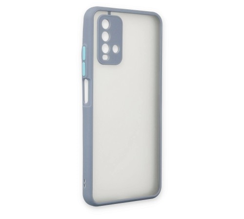 Xiaomi Redmi 9T Kılıf Montreal Silikon Kapak - Gri Xiaomi Redmi 9T Kılıf Montreal Silikon Kapak - Gri