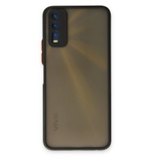 Vivo Y11S Kılıf Montreal Silikon Kapak - Siyah