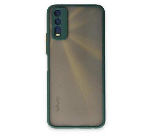 Vivo Y11S Kılıf Montreal Silikon Kapak - Yeşil Vivo Y11S Kılıf Montreal Silikon Kapak - Yeşil