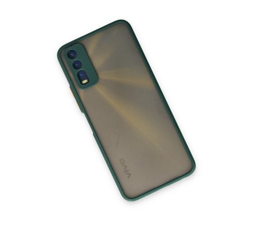 Vivo Y11S Kılıf Montreal Silikon Kapak - Yeşil Vivo Y11S Kılıf Montreal Silikon Kapak - Yeşil