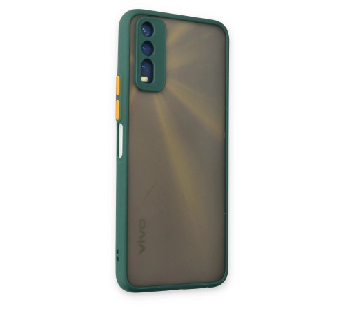 Vivo Y11S Kılıf Montreal Silikon Kapak - Yeşil Vivo Y11S Kılıf Montreal Silikon Kapak - Yeşil
