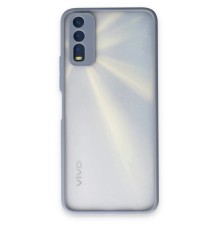 Vivo Y11S Kılıf Montreal Silikon Kapak - Gri