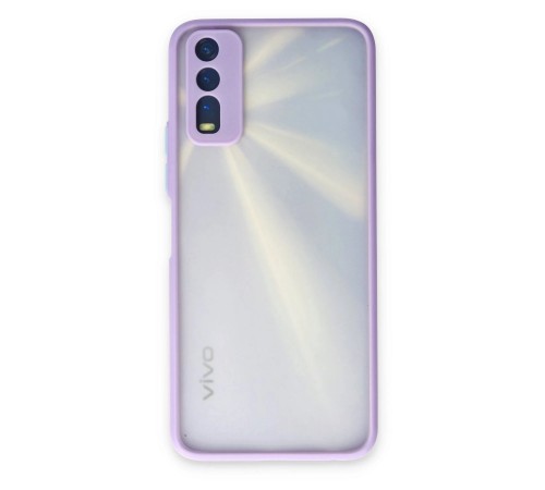 Vivo Y11S Kılıf Montreal Silikon Kapak - Mor Vivo Y11S Kılıf Montreal Silikon Kapak - Mor