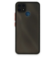 Realme C25 Kılıf Montreal Silikon Kapak - Siyah