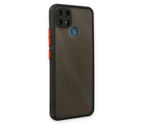 Realme C25 Kılıf Montreal Silikon Kapak - Siyah Realme C25 Kılıf Montreal Silikon Kapak - Siyah
