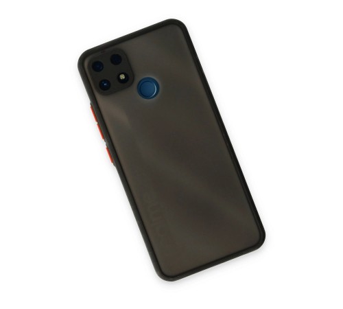 Realme C25 Kılıf Montreal Silikon Kapak - Siyah Realme C25 Kılıf Montreal Silikon Kapak - Siyah