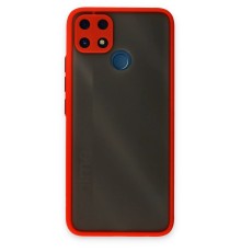 Realme C25 Kılıf Montreal Silikon Kapak - Kırmızı