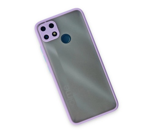 Realme C25 Kılıf Montreal Silikon Kapak - Mor Realme C25 Kılıf Montreal Silikon Kapak - Mor
