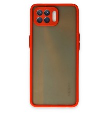 Oppo Reno 4 Lite Kılıf Montreal Silikon Kapak - Kırmızı