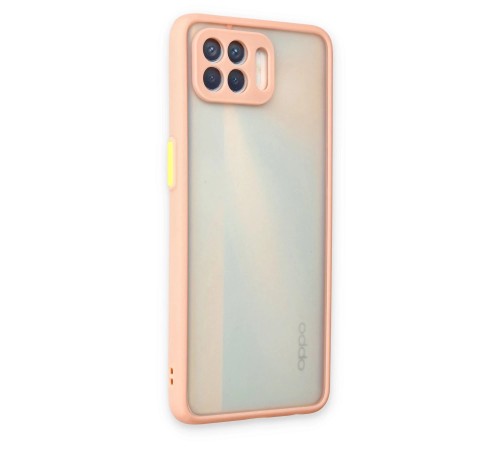 Oppo Reno 4 Lite Kılıf Montreal Silikon Kapak - Pembe Oppo Reno 4 Lite Kılıf Montreal Silikon Kapak - Pembe