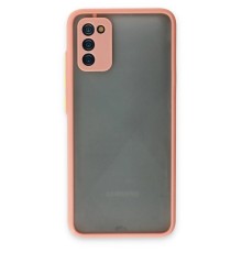 Samsung Galaxy A02S Kılıf Montreal Silikon Kapak - Pembe