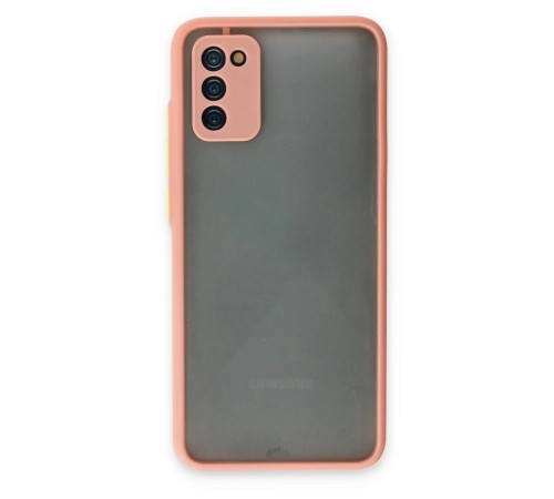 Samsung Galaxy A02S Kılıf Montreal Silikon Kapak - Pembe Samsung Galaxy A02S Kılıf Montreal Silikon Kapak - Pembe