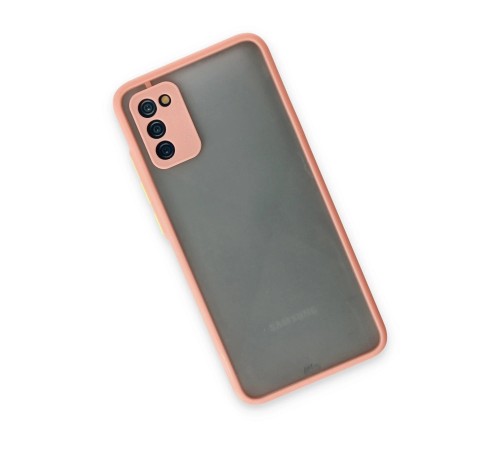 Samsung Galaxy A02S Kılıf Montreal Silikon Kapak - Pembe Samsung Galaxy A02S Kılıf Montreal Silikon Kapak - Pembe